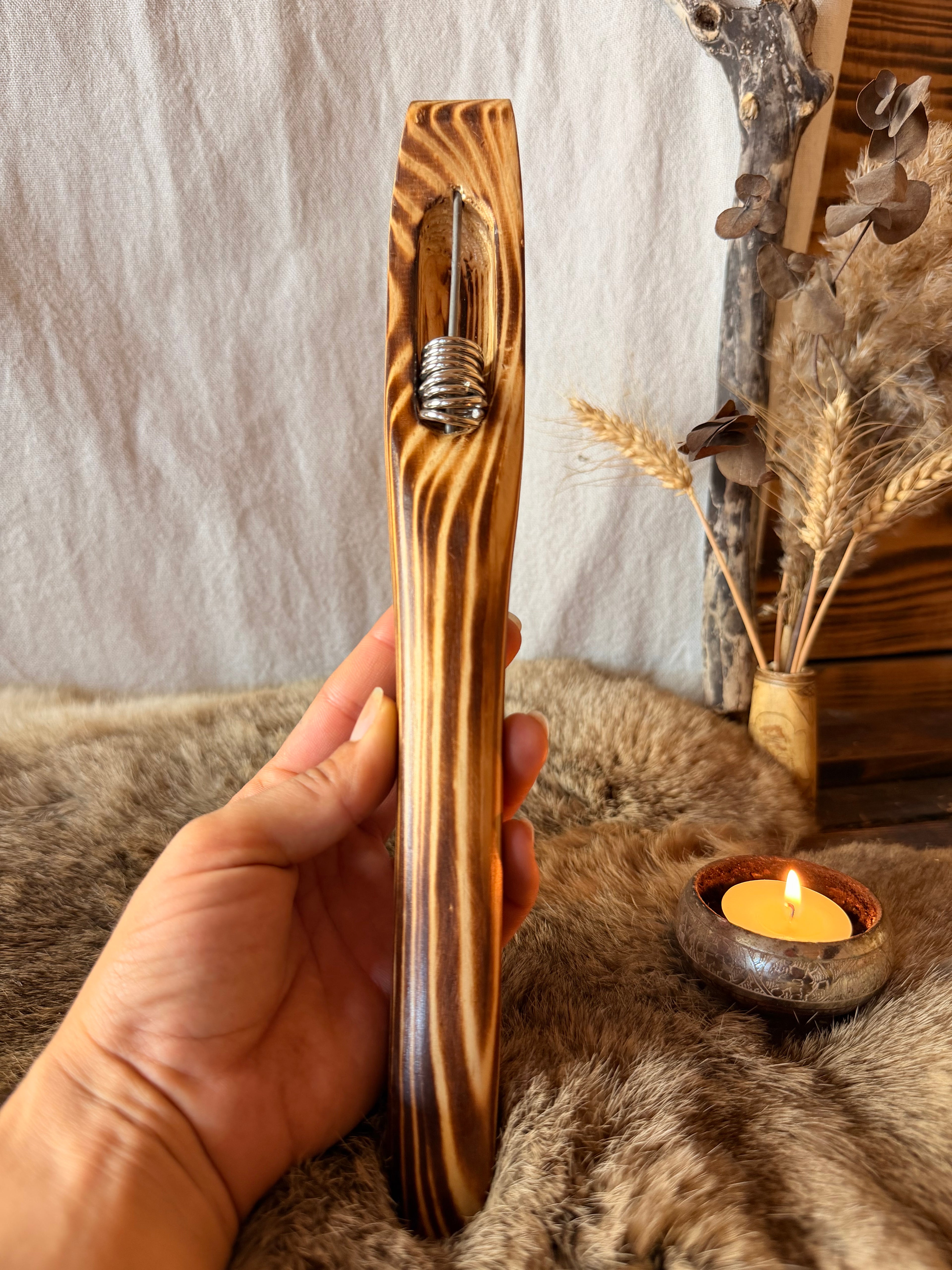 Mailloche mongole effet brûlé
