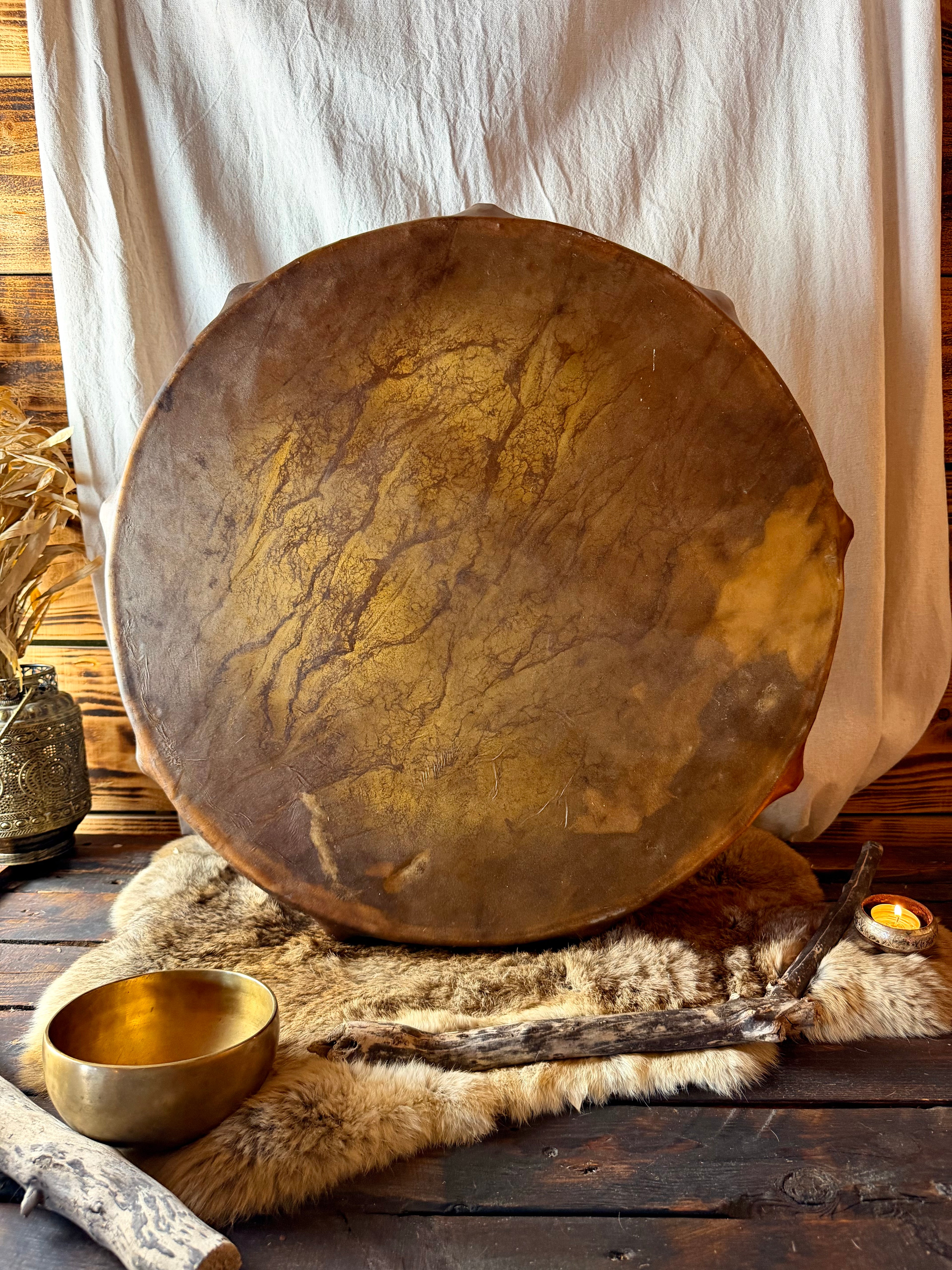 Tambour chamanique des Tsaatan