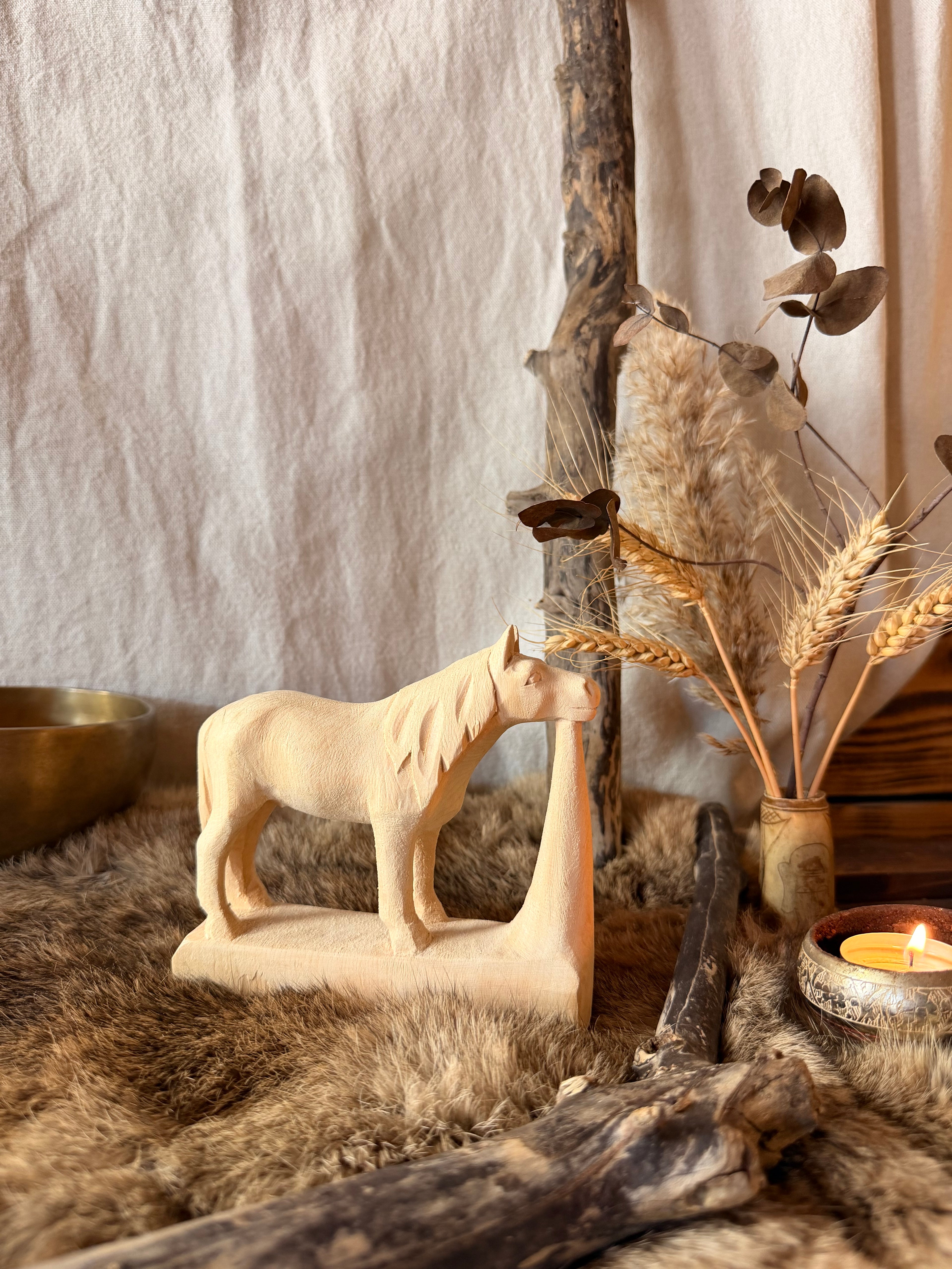 Cheval gardien pour guimbarde