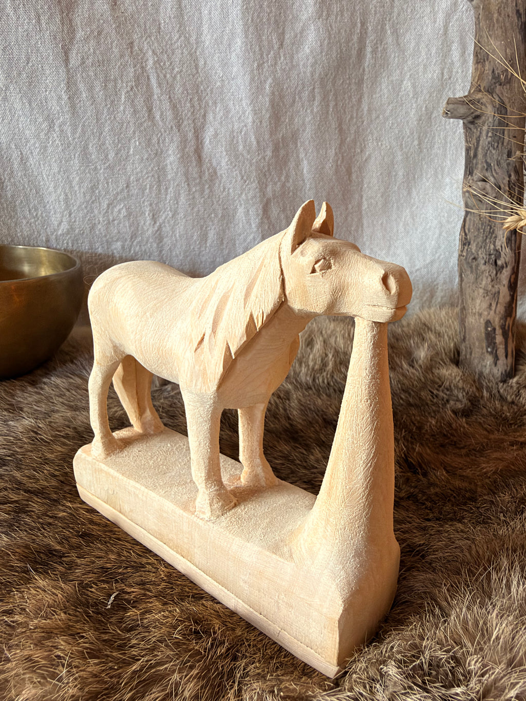 Cheval gardien pour guimbarde