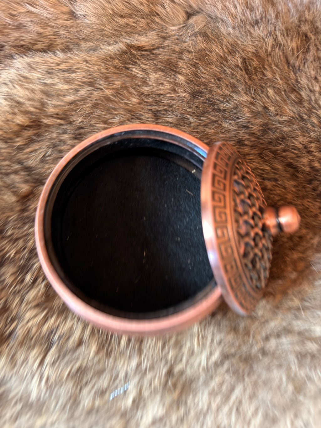 Brûleur à encens en métal – Finition Laiton ou cuivre ancien