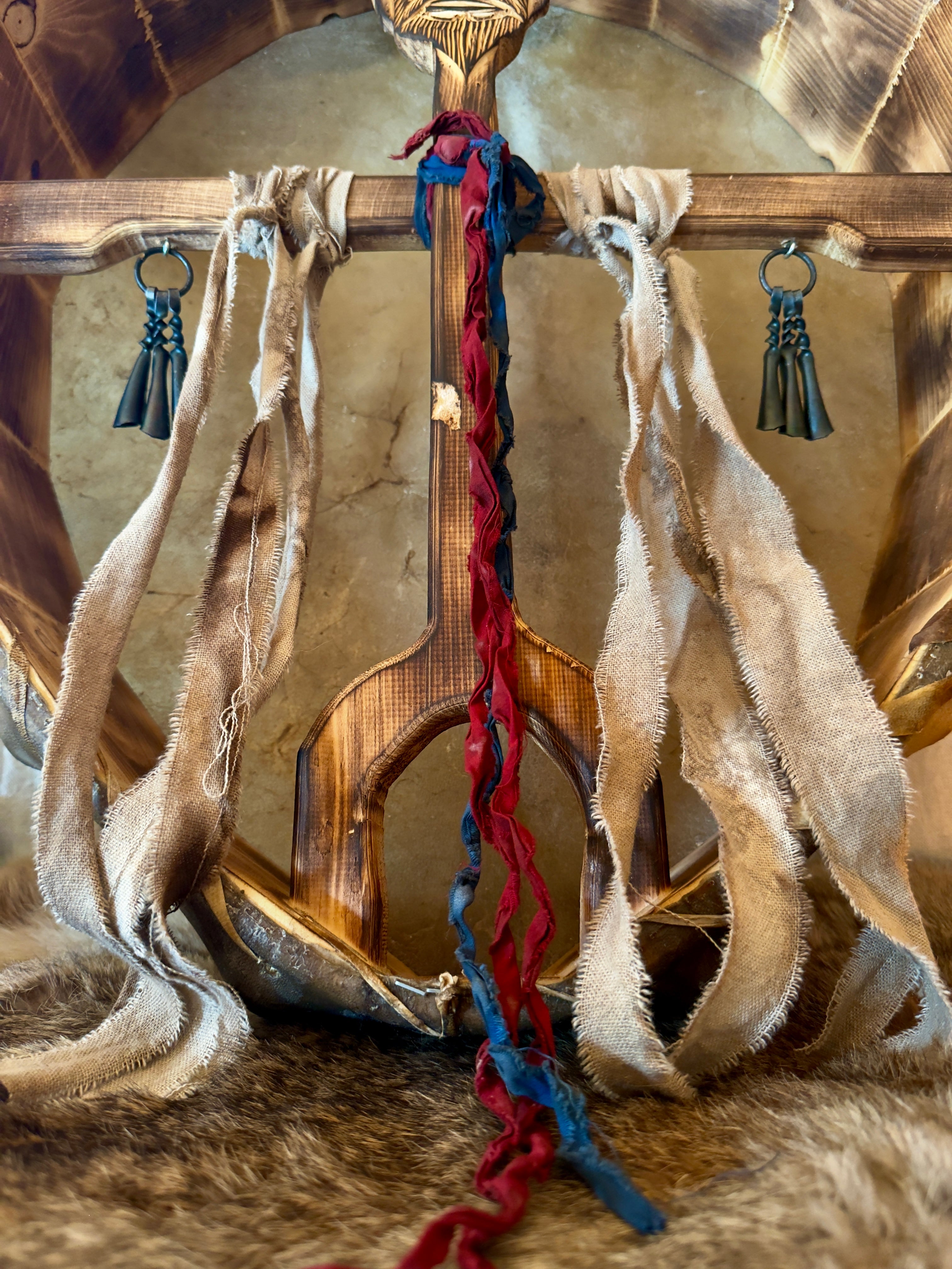 Tambour chamanique « Tête Ancêtre »