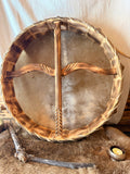 TAMBOUR CHAMANIQUE  - Peau de chèvre