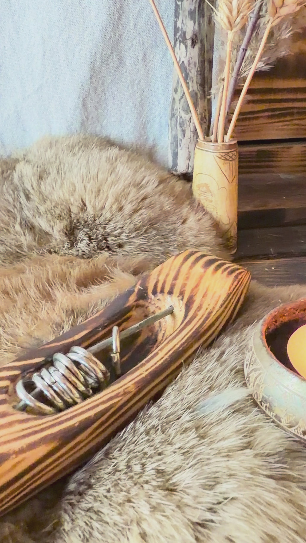 Mailloche mongole effet brûlé